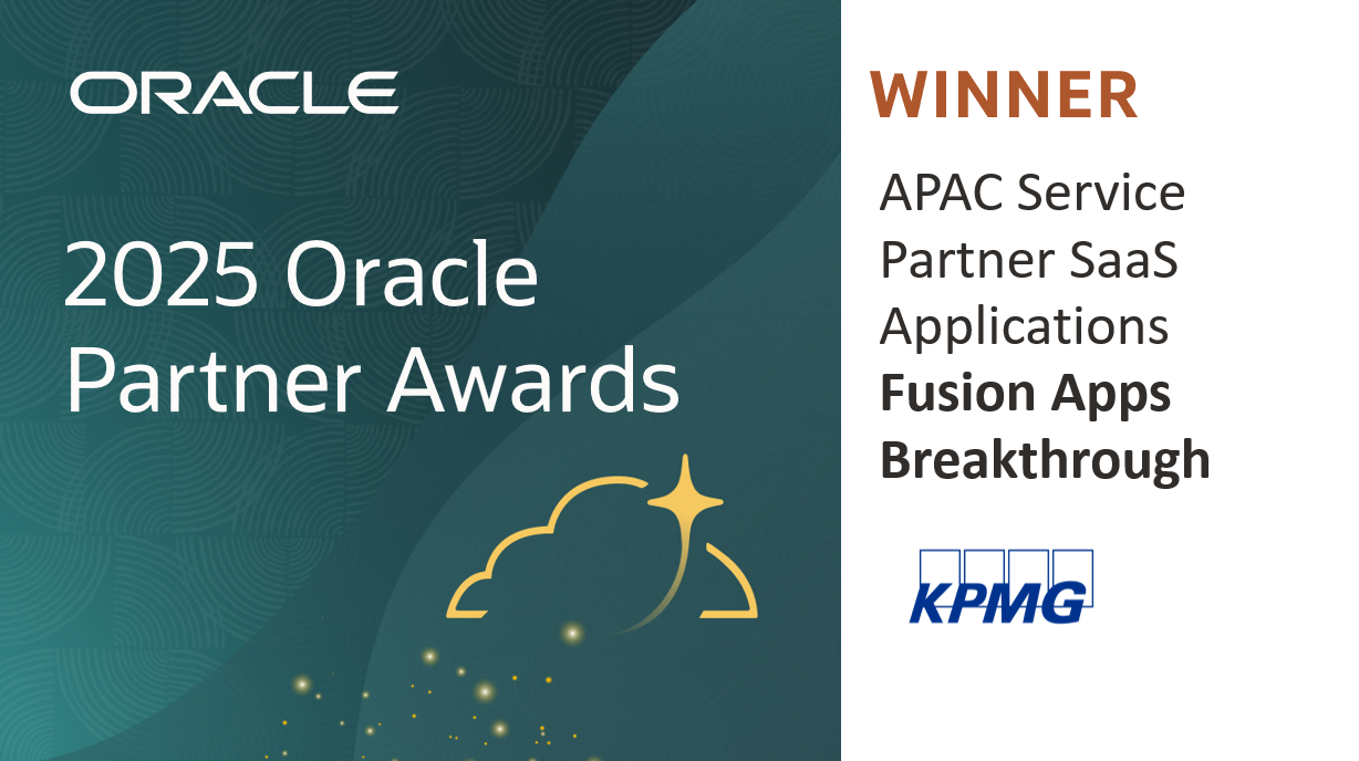 2025 Oracle Partner Awards: Winner - APAC Service Partner SaaS Applications - Fusion Apps Breakthrough